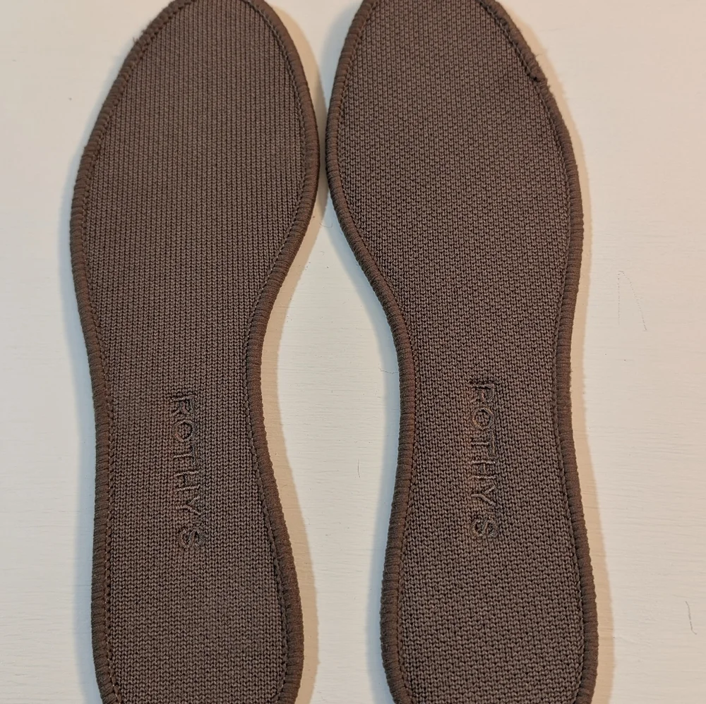 Rothys Brown Taupe Loafers Ladies Size 9 Almost New - Picture 7 of 12